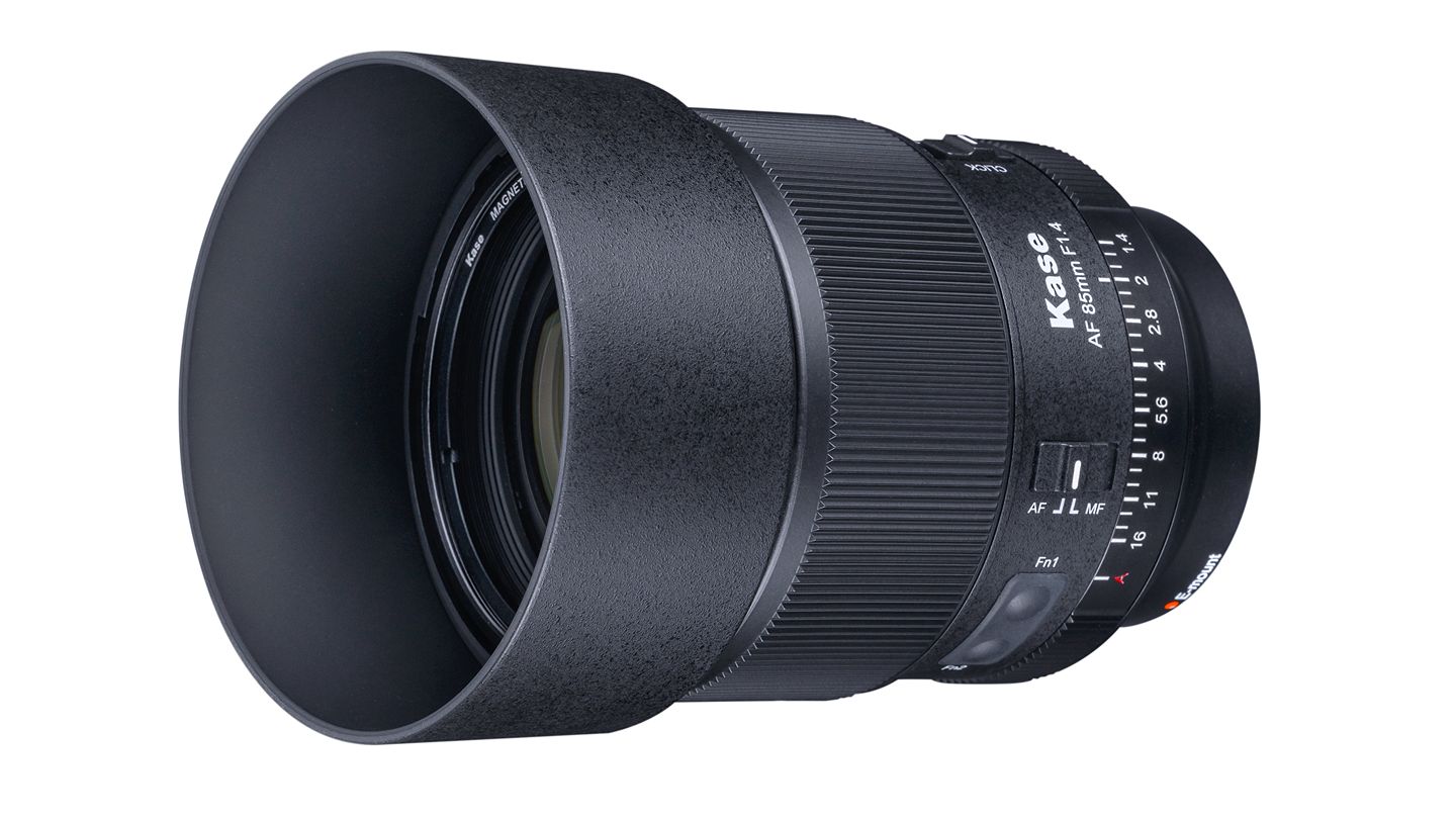 Kase packs a lot into the 85mm F1.4 full-frame prime lens 